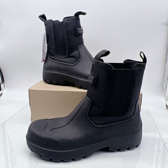 Hunter Lorde Waterproof Chelsea Boot Black Mens US 11 - Picture 2 of 12